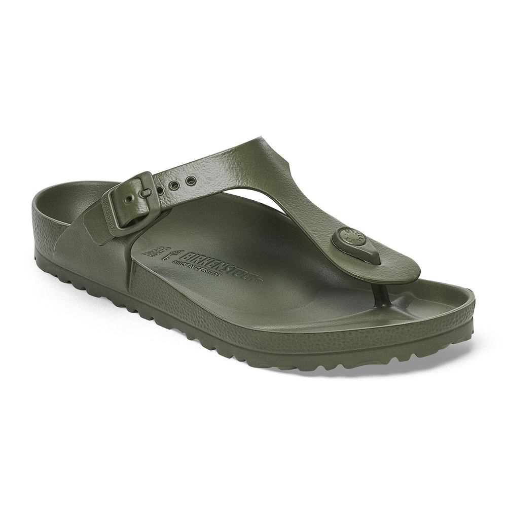 Birkenstock unisex flip flops GIZEH EVA 1019143 KHAKI (standard width)