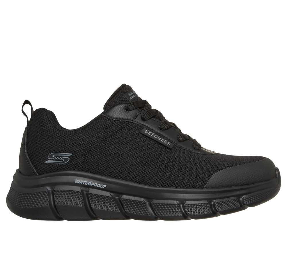 Skechers Herren wasserdichte Schuhe BOBS B FLEX RAIN EDGE 118111/BBK BLACK