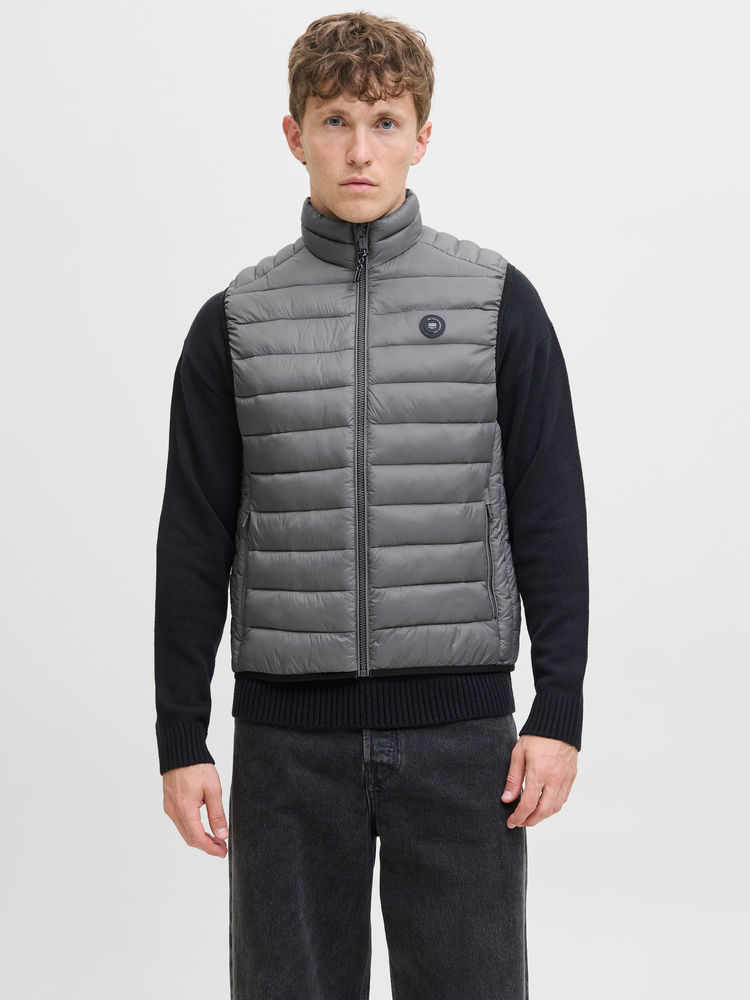 Jack&Jones Herrenweste ohne Ärmel JJEBRADLEY LIGHT BODYWARMER COLLAR NOO 12280973 CASTLEROCK
