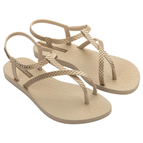Ipanema Damen Sandalen Class Wish II Fem 82931 20811 BEIGE/GOLD