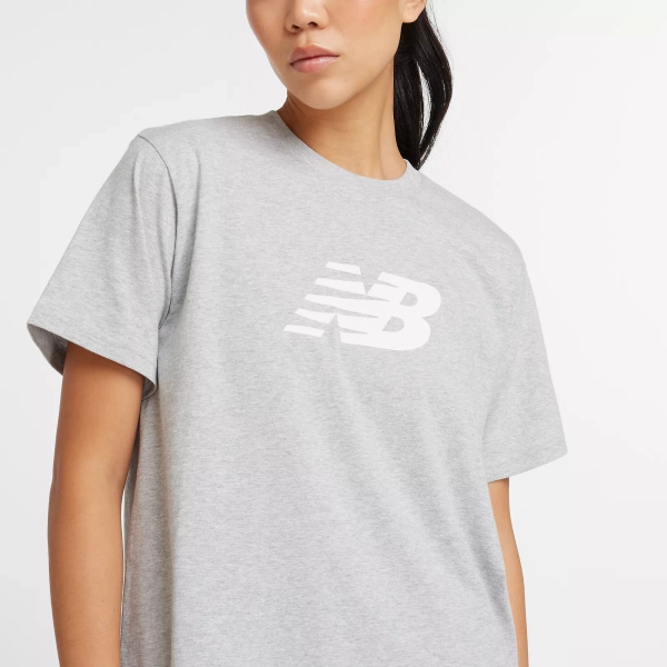New Balance damen-T-Shirt SPORT JERSEY RELAXED LOGO AG WT43583AG