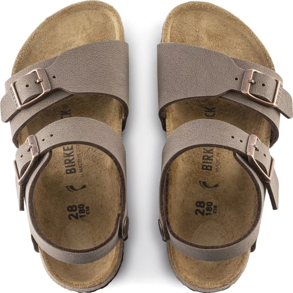 Birkenstock sandals NEW YORK KIDS BS 0087781 MOCCA (standard width)