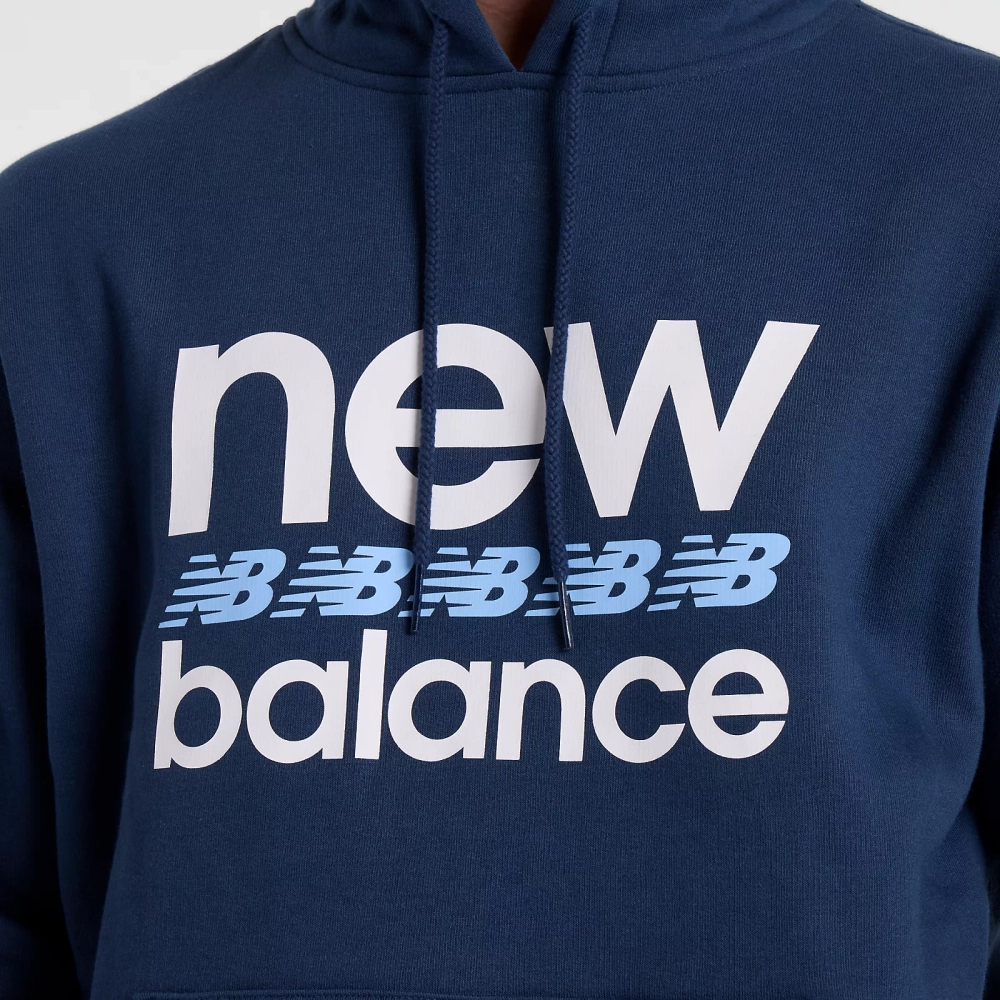 New Balance men's SPORT GRAPHIC FLEECE HOODIE NNY MT51941NNY sweatshirt