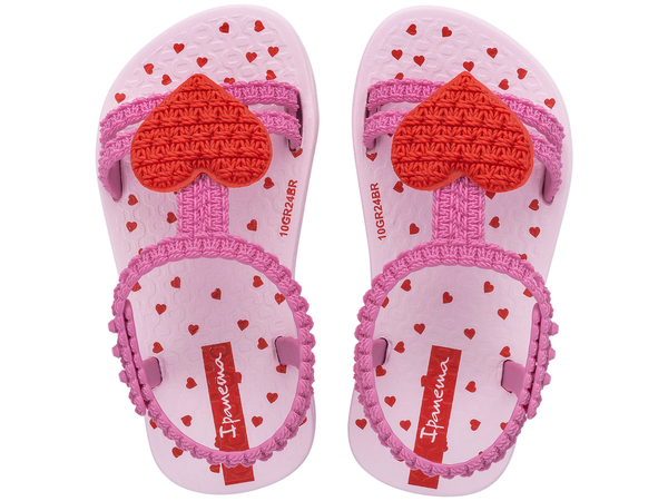 Ipanema dziecięce sandały MY FIRST BAB 81997-BC815 PINK/PINK/RED