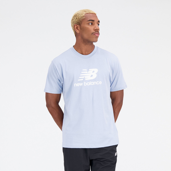 New Balance t-shirt ESSENTIALS STACKED LOGO CO LAY MT31541LAY