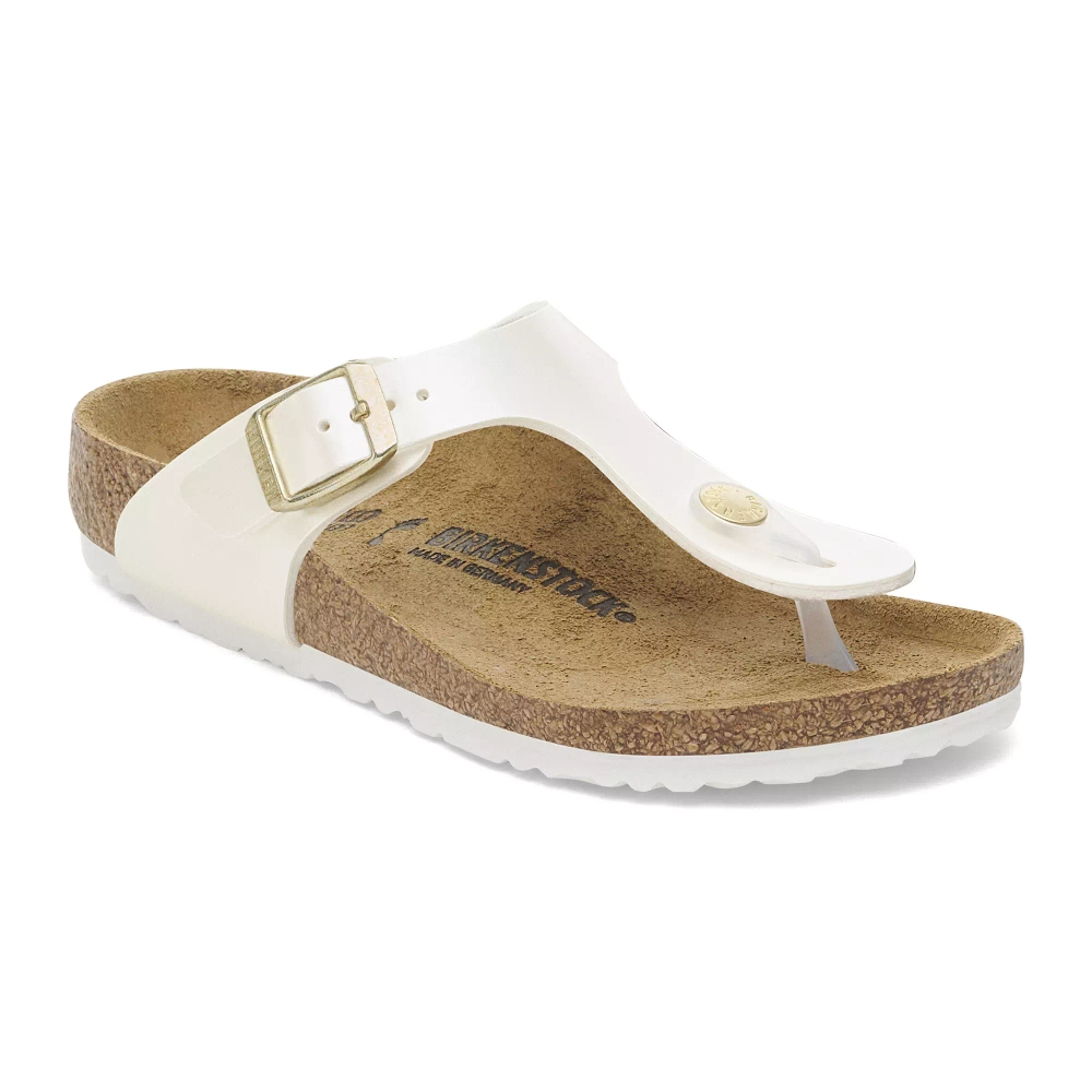 Birkenstock klapki japonki GIZEH KIDS BS 1029851 ELECTRIC METALLIC PEARL (szerokość standardowa)