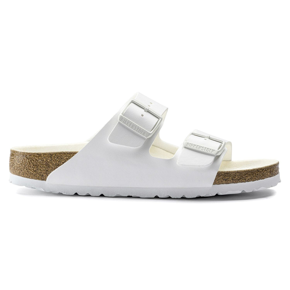 Birkenstock flip-flops Arizona BS 1019046 TRIPLES WHITE (narrow width)