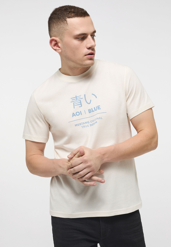 Mustang Herren Alex C PRINT T-shirt 1013522 2013