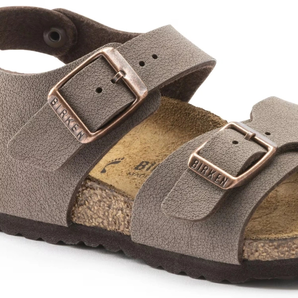 Birkenstock sandals NEW YORK KIDS BS 0087781 MOCCA (standard width)