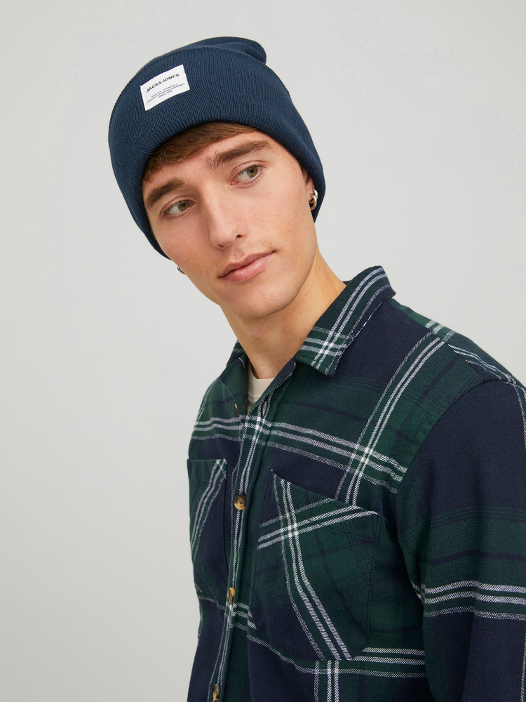 Jack&Jones Mütze JACLONG KNIT BEANIE12150627 NAVY BLAZER