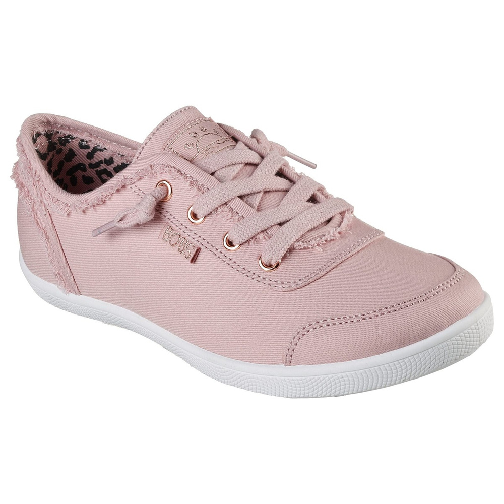 Skechers damskie buty sneakersy Bobs B Cute 33492 ROS - różowe