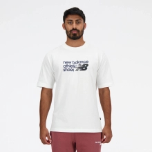 New Balance Herren T-Shirt S/S BRAND T-SH WT MT41524WT