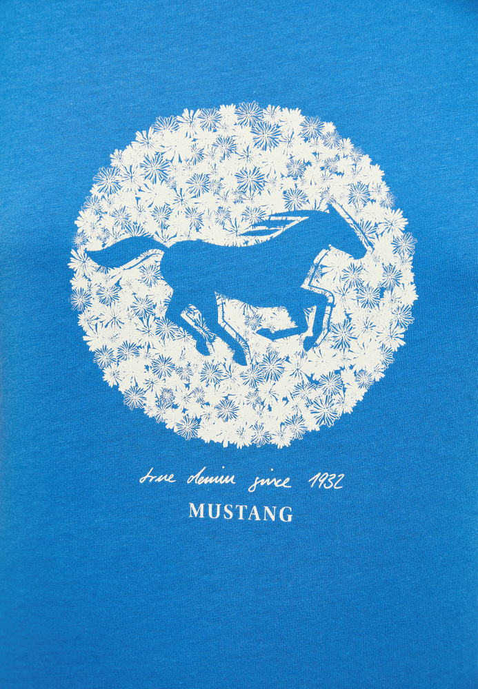 Mustang damska koszulka t-shirt ALEXIA C PRINT 1013781 5428