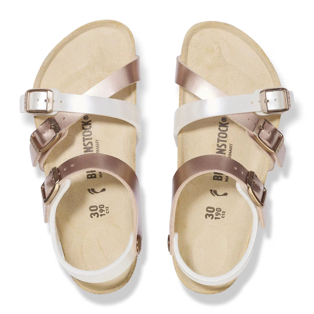 Birkenstock Sandalen KUMBA SPLIT KIDS 1029411 Electric Metallic Pearl/Kupfer (Standardweite)
