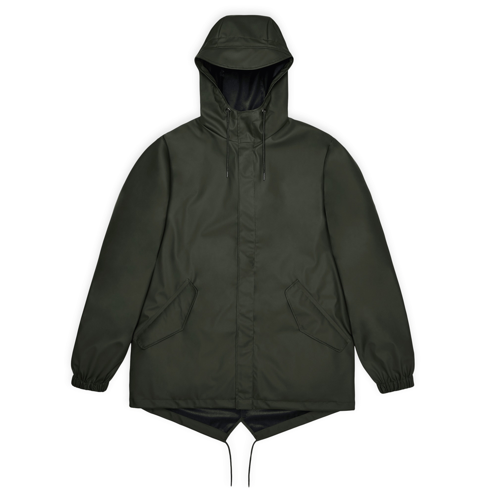 Rains unisex mackintosh FISHTAIL JACKET W3 18010 03 GRÜN