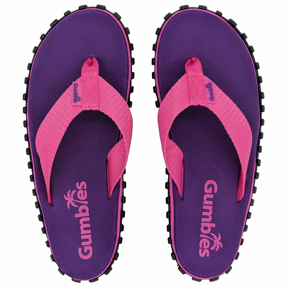 Gumbies - damskie japonki DUCKBILL - PURPLE