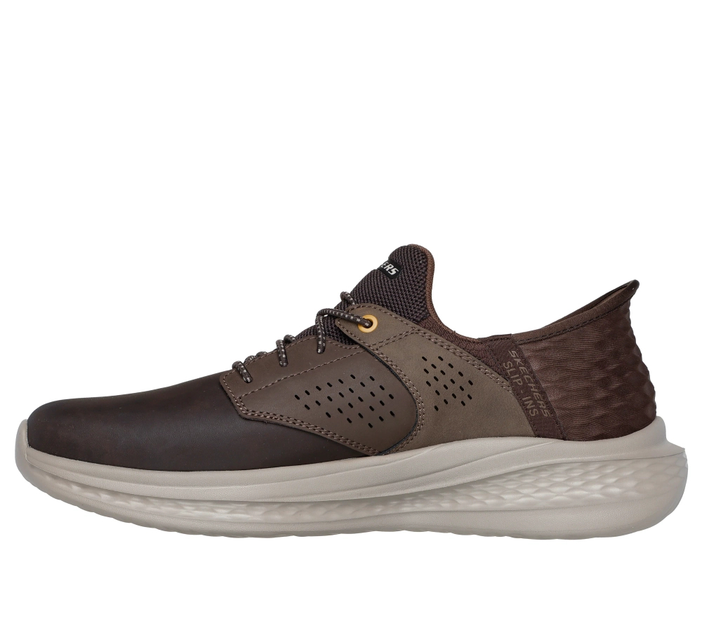 Skechers męskie sneakersy SLADE-MACKLIN 210890 CHOC
