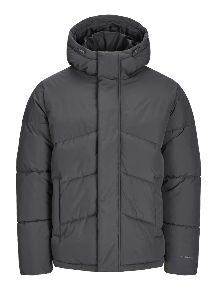 Jack&Jones men's down winter jacket JJWORLD PUFFER JACKET 12259850 ASPHALT