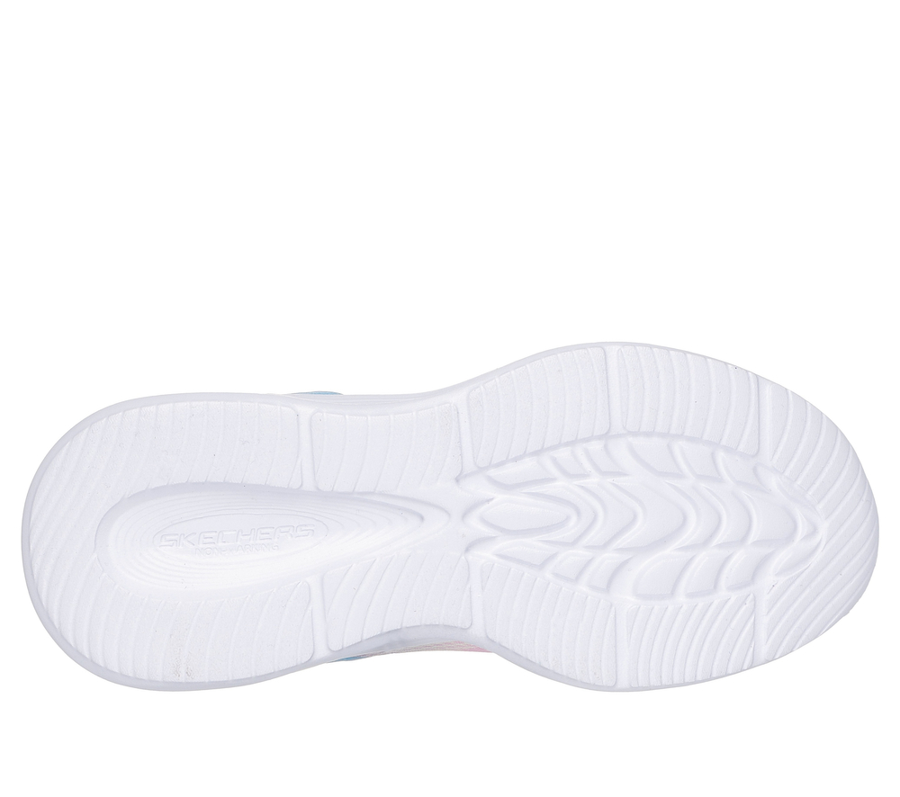 Skechers buty dziecięce S-Lights: Sola Glow - Ombre Deluxe 303714L GYLP gray