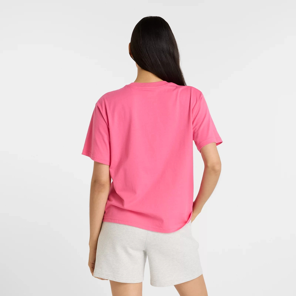 New Balance women's SPORT JERSEY RELAXED LOGO DAB T-shirt WT43583DAB