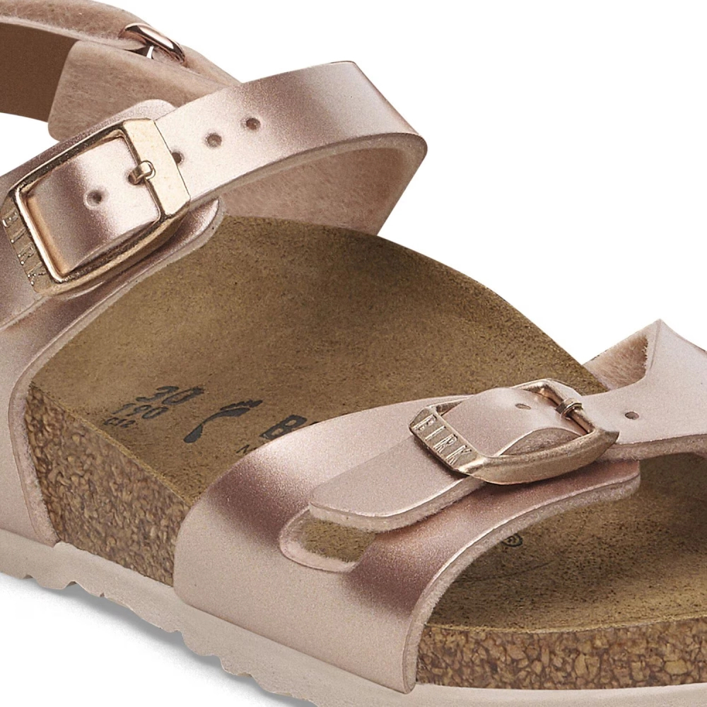 Birkenstock sandały Rio AS KIDS 1029530 ELECTRIC METALLIC COPPER (szerokość standardowa)