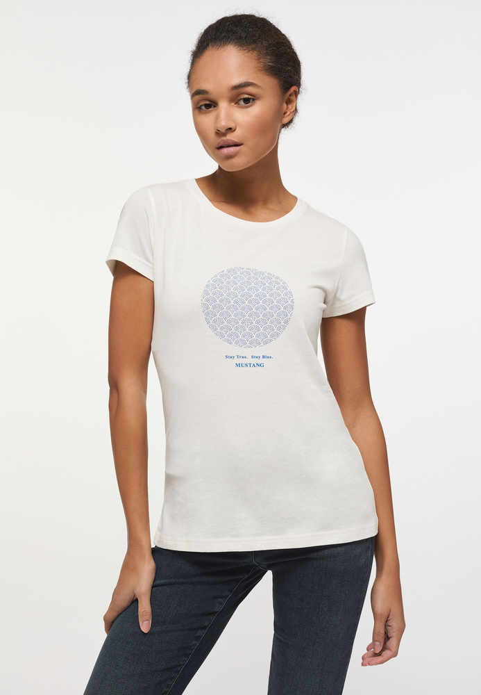 Mustang women's t-shirt ALEXIA C CHESTPRINT 1013383 2013