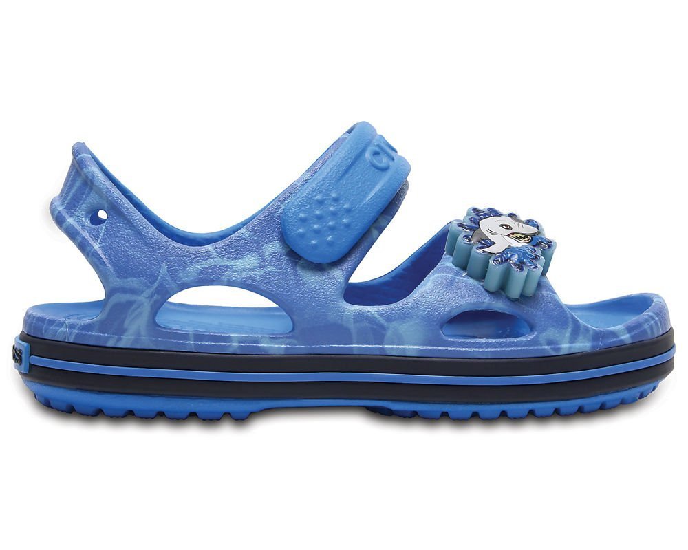 Crocs CROCBAND II LED sandal 204106-4BJ cerulean blue / navy