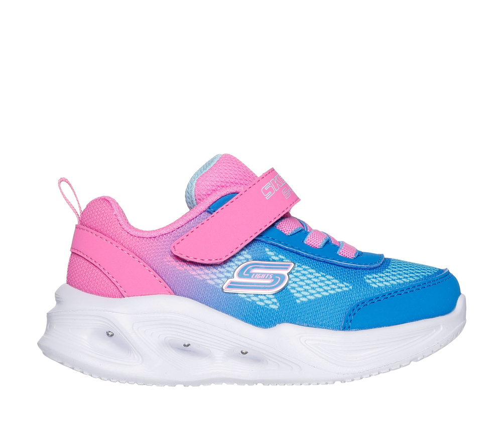 Skechers buty dziecięce S-Lights: Sola Glow - Ombre Deluxe 303714N HPBL pink