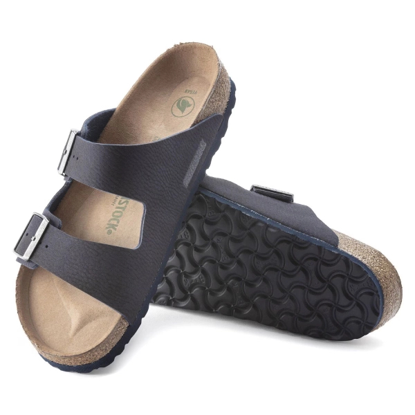 Birkenstock flip-flops Arizona BS 1023116 DESERT DUST INDIGO BLUE (standard width)