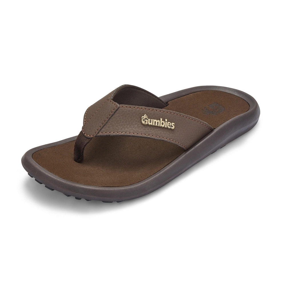 Gumbies japonki NOOSA FLIP-FLOPS BROWN