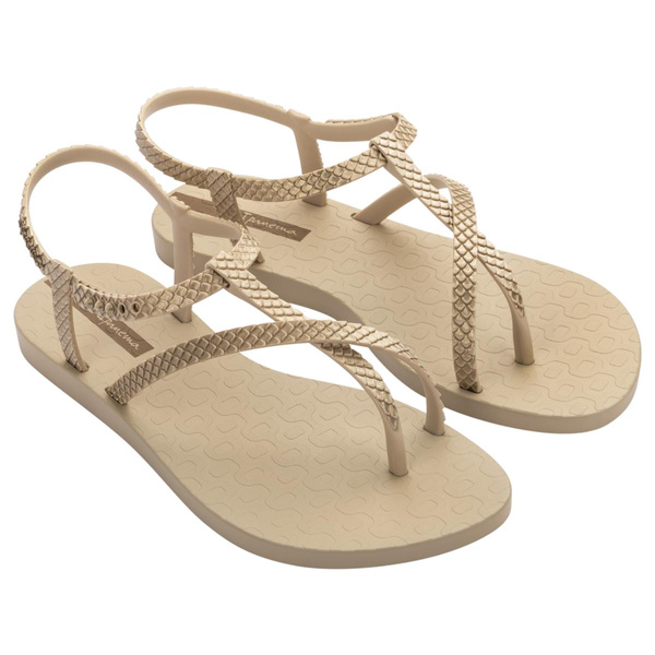 Ipanema women's sandals Class Wish II Fem 82931 20811 BEIGE/GOLD