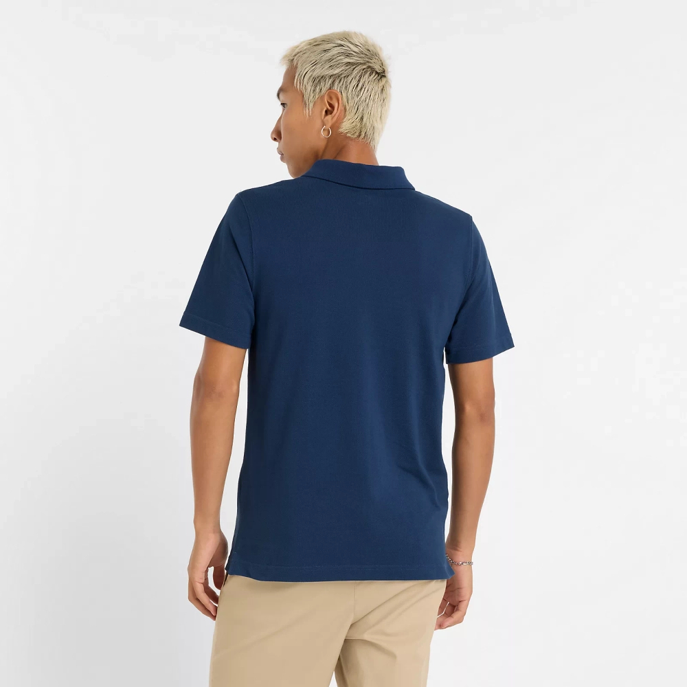 New Balance herren-T-Shirt COTTON PIQUE POLO NNY MT51519NNNY