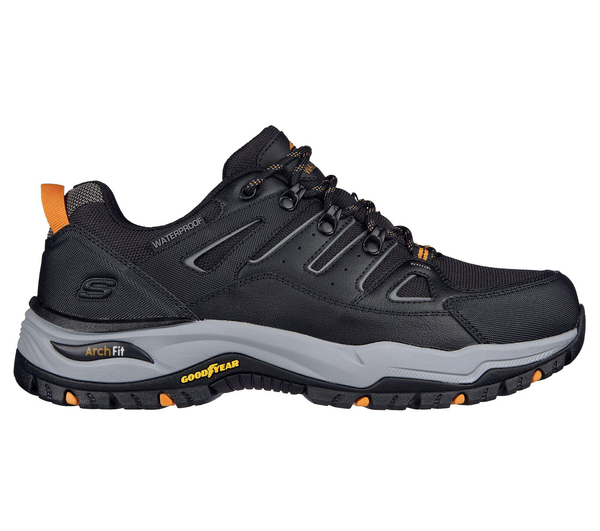 Skechers men's Arch Fit waterproof shoes - Dawson - Argosa 204630/BLK