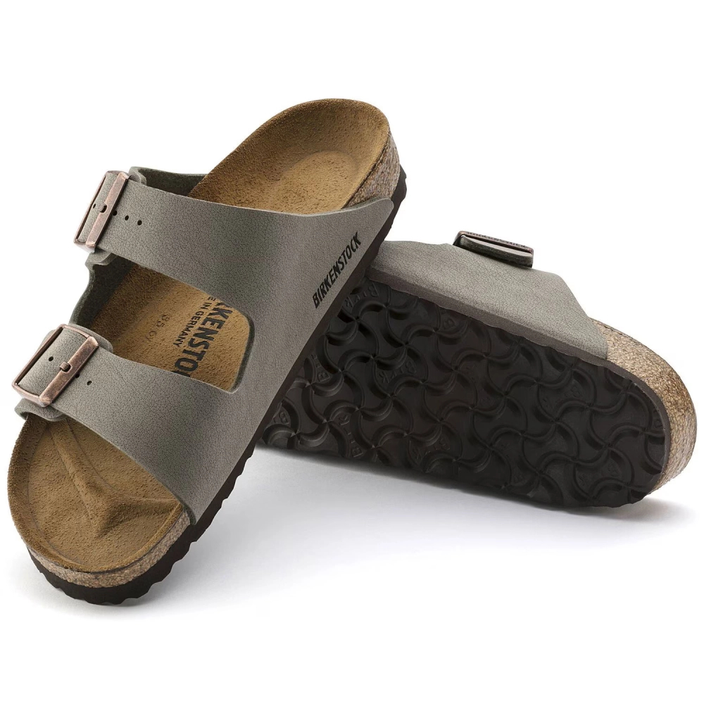Birkenstock Herren-Flip-Flops Arizona BS Stone 0151211 (Standardbreite)