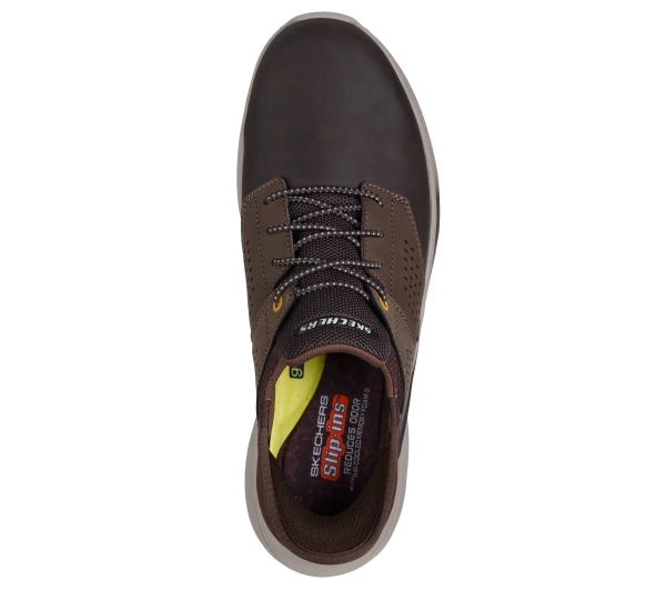 Skechers męskie sneakersy SLADE-MACKLIN 210890 CHOC
