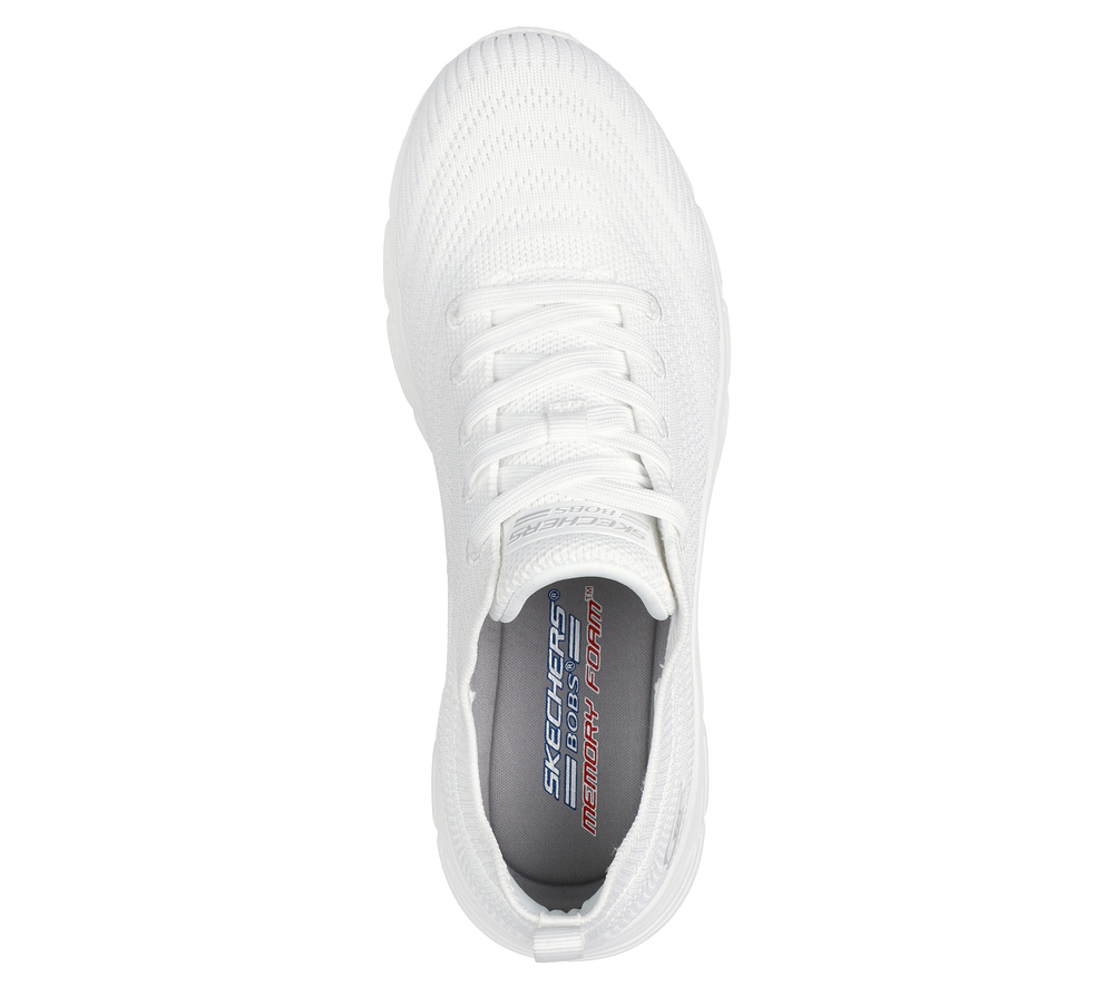 Skechers BOBS Sport B Flex Lo - Graceful Stride 117591 WHT