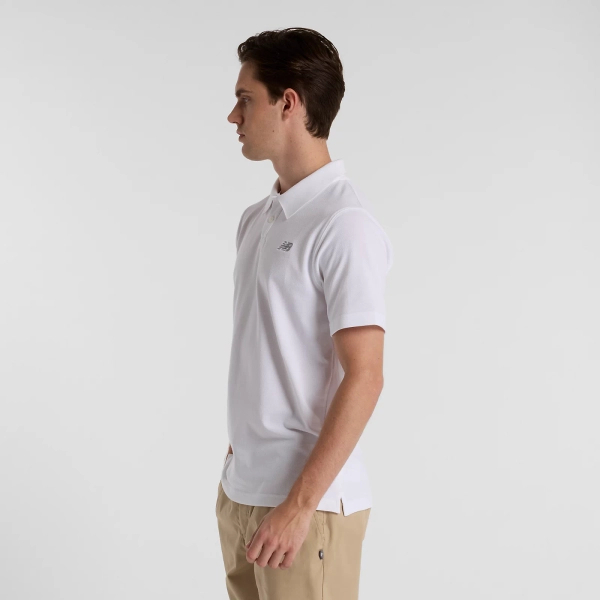 New Balance herren-T-Shirt COTTON PIQUE POLO WT MT51519WT