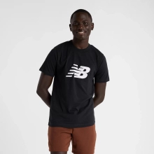 New Balance herren-T-Shirt SPORT JERSEY LOGO T-SHIRT BK MT43906BK