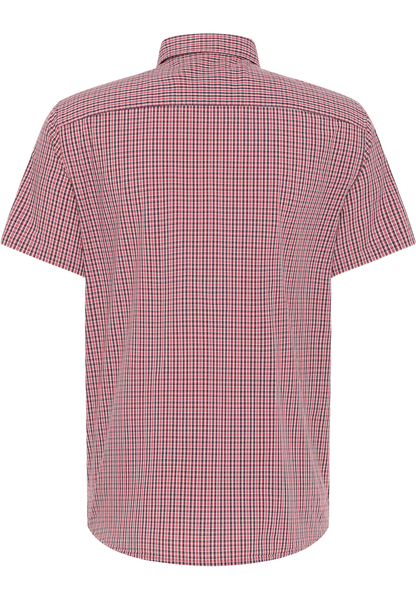 Mustang cotton short sleeve plaid shirt COLLIN MINI CHECK 1013857-12446