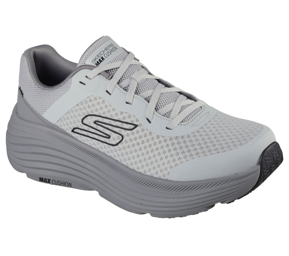 Skechers Herren Max Cushioning Endeavour Laufschuhe 220613 GRY grau