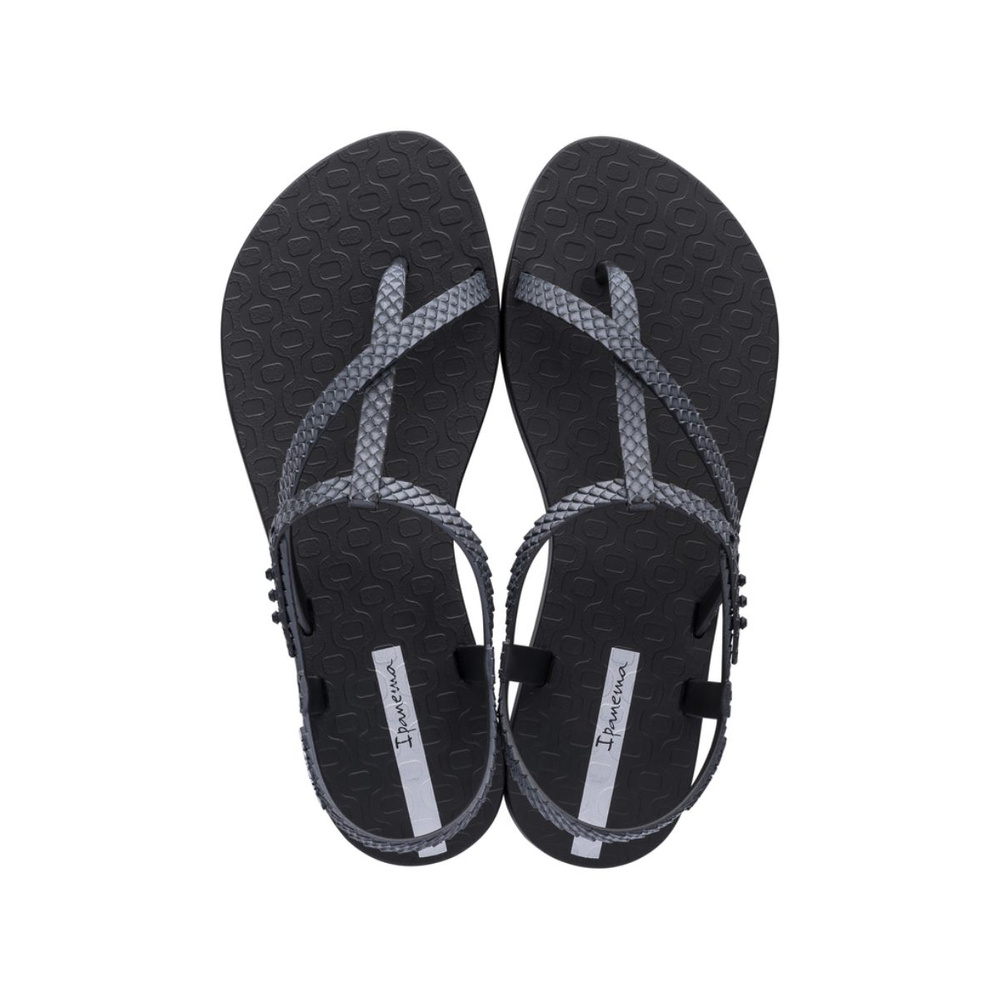 Ipanema damskie sandały Class Wish II Fem 82931 21122 BLACK/DARK GREY