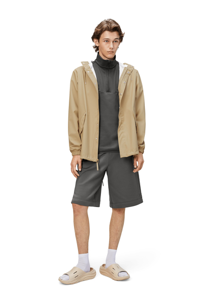 Rains płaszcz przeciwdeszczowy unisex FISHTAIL JACKET W3 18010 24 SAND