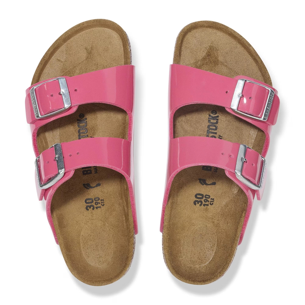 Birkenstock sandały dziecięce ARIZONA KIDS BS 1029514 PATENT FUCHSIA TULIP (szerokość wąska)
