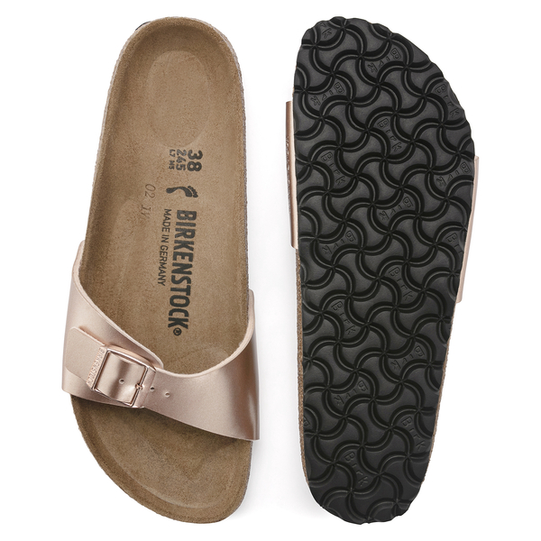 Birkenstock damskie klapki MADRID BS COPPER 1023927 (szerokość wąska)