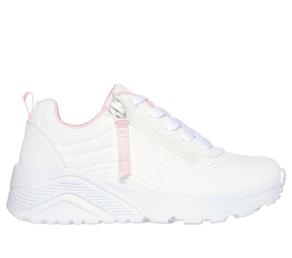 Skechers buty młodzieżowe Uno Lite - Easy Zip310387L WHT white