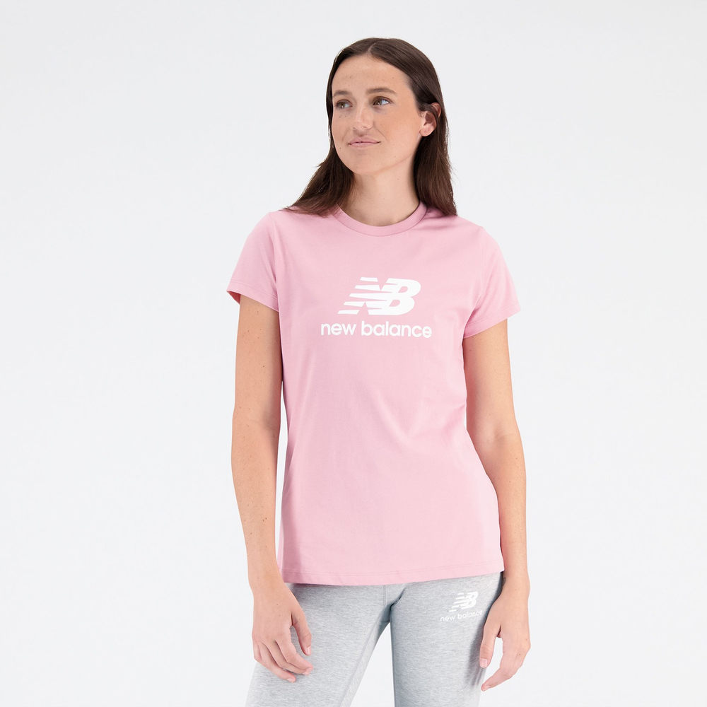 New Balance t-shirt ESSENTIALS STACKED LOGO CO HAO WT31546HAO