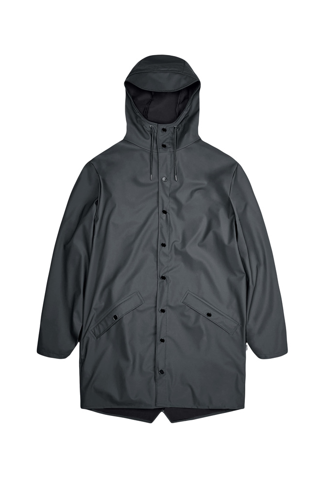 Rains unisex rain jacket LONG JACKET 12020 05 SLATE