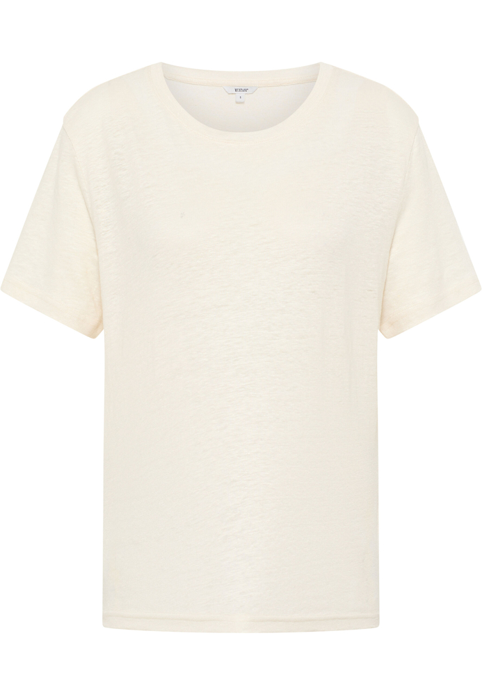 Mustang Damen-T-Shirt ALINA C LINEN 1013788 2045