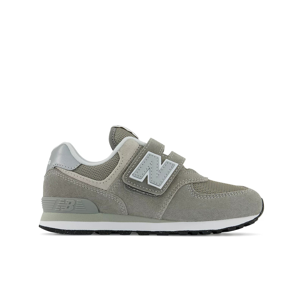 New Balance Kinder Klettverschluss Schuhe PV574EVG - grau