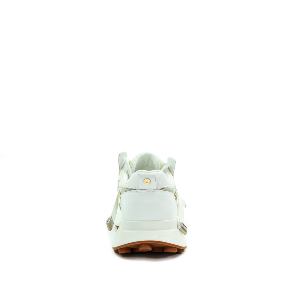 GOE Damskie sneakersy kremowe RR2N4065 WHITE